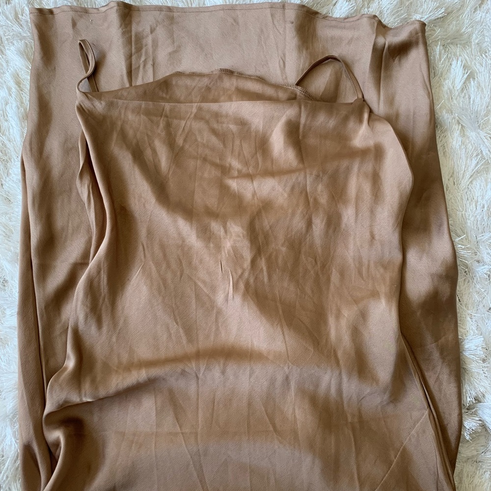 Paper heart maxi dress